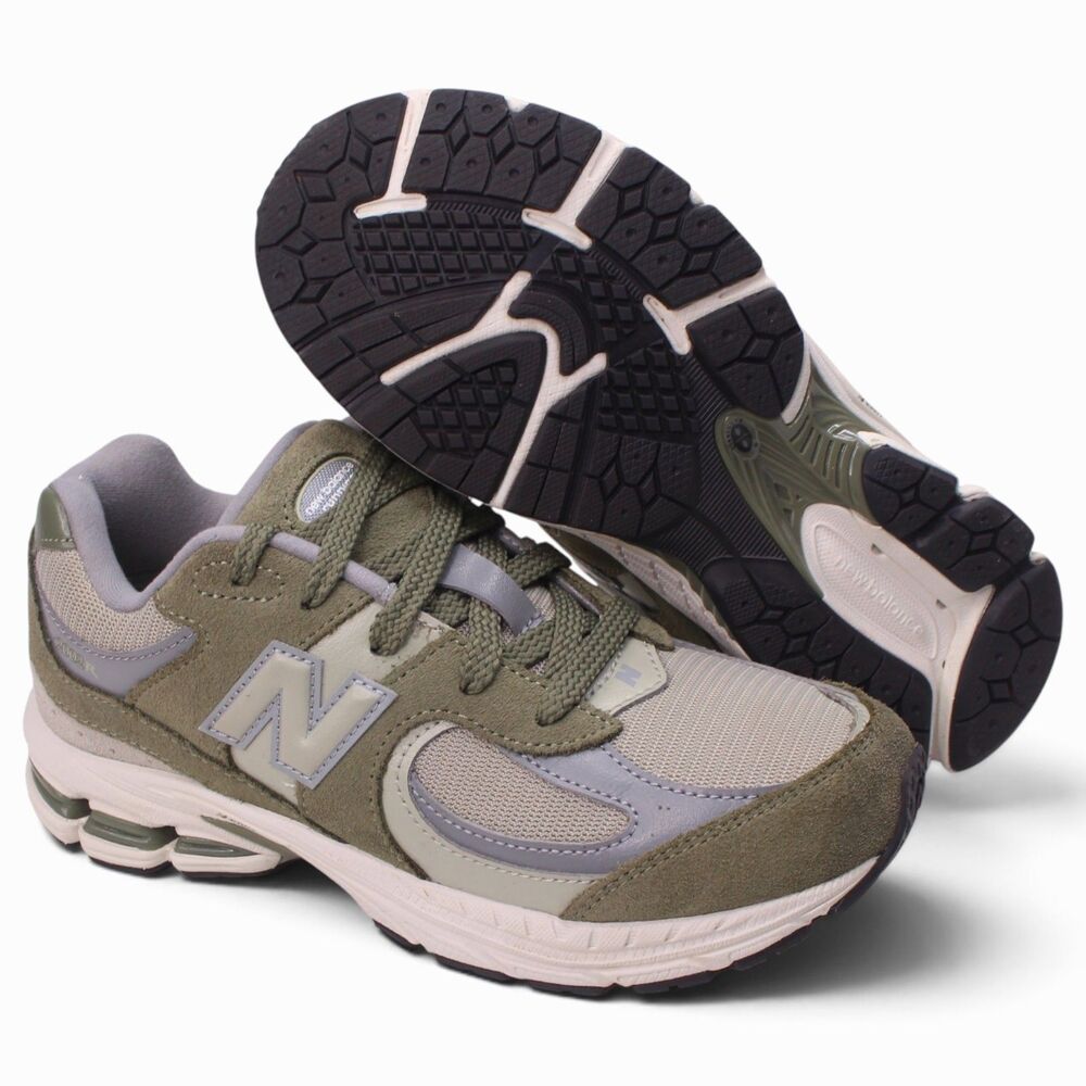 New Balance 2002R Kids 3 Women’s 4.5 Dark Olive Sneakers - Picture 7 of 12